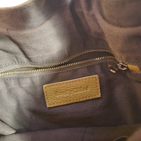 See By Chlo Shoulder Bag Vicki Small Leather Bucket - Picture 6 of 9